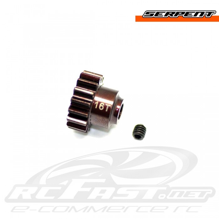 Pinhão 16T Mod.1 Serpent SRX8 GTE / Cobra / 977e / Buggy Ep