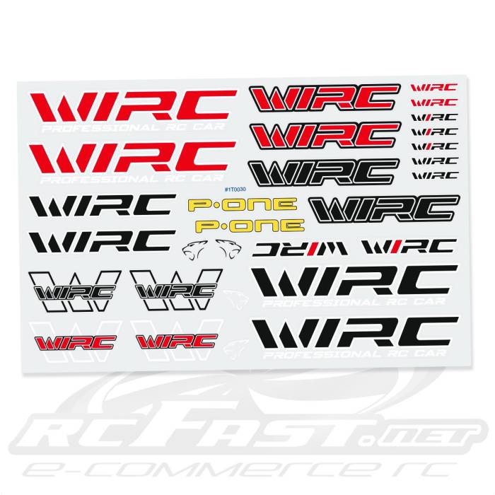 Adesivo Recortado Boha Team WRC