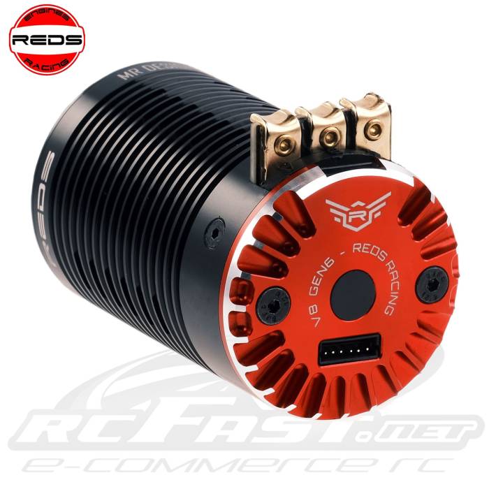 Motor REDS Brushless 2400kv Sensored V8 Gen5