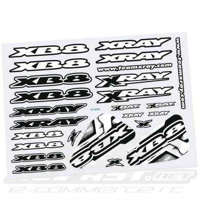 Adesivo Recortado Xray XB8