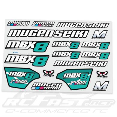 Adesivo Recortado Mugen MBX8 Green