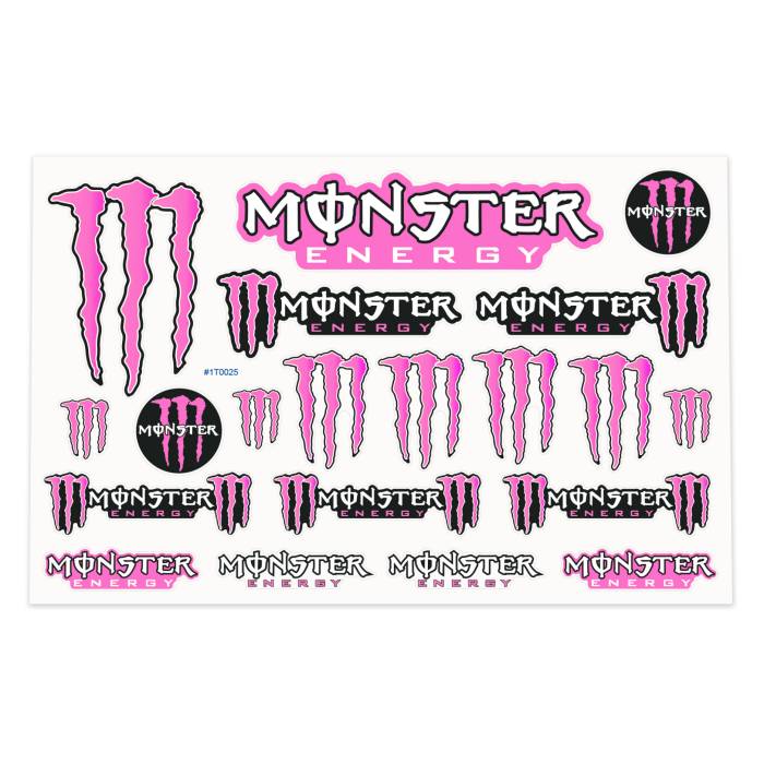 Adesivo Recortado Bolha Monster Pink