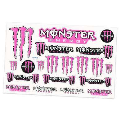 Adesivo Recortado Bolha Monster Pink