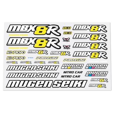 Adesivo Recortado Mugen MBX8R