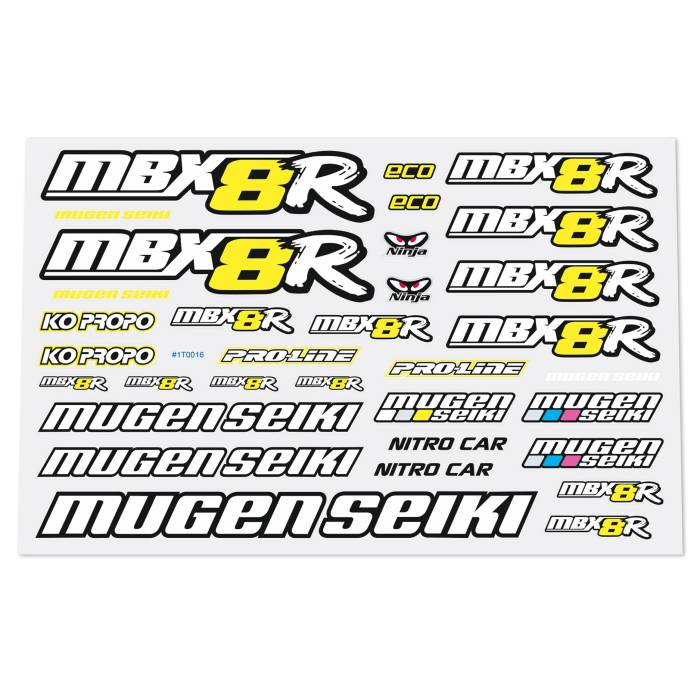 Adesivo Recortado Mugen MBX8R