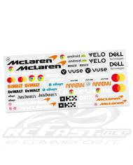 Adesivo Recortado Mix Bull 1/8 Scale