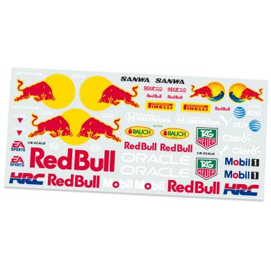 Adesivo Recortado Mix Bull 1/8 Scale