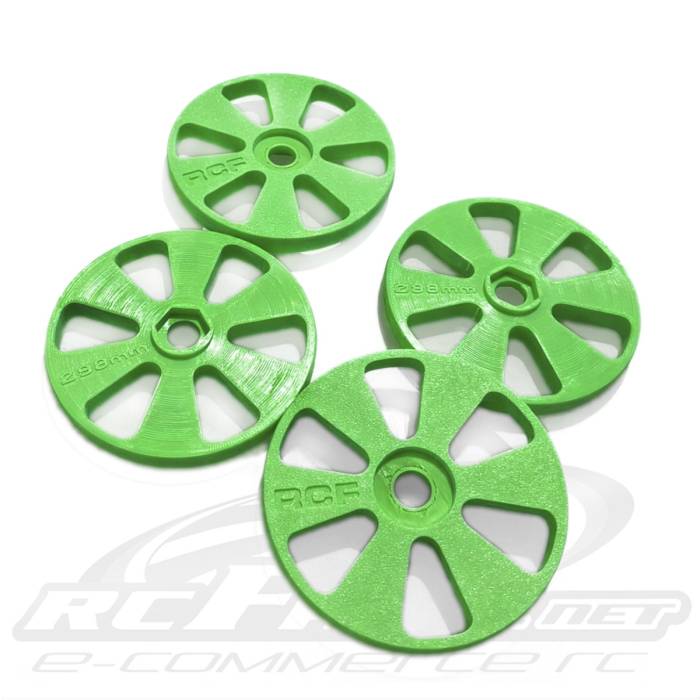 Roda Plástica 3d 98mm p/ Setup Gt 1/8