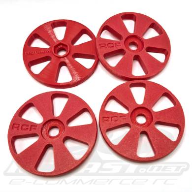 Roda Plástica 3d 98mm p/ Setup Gt 1/8