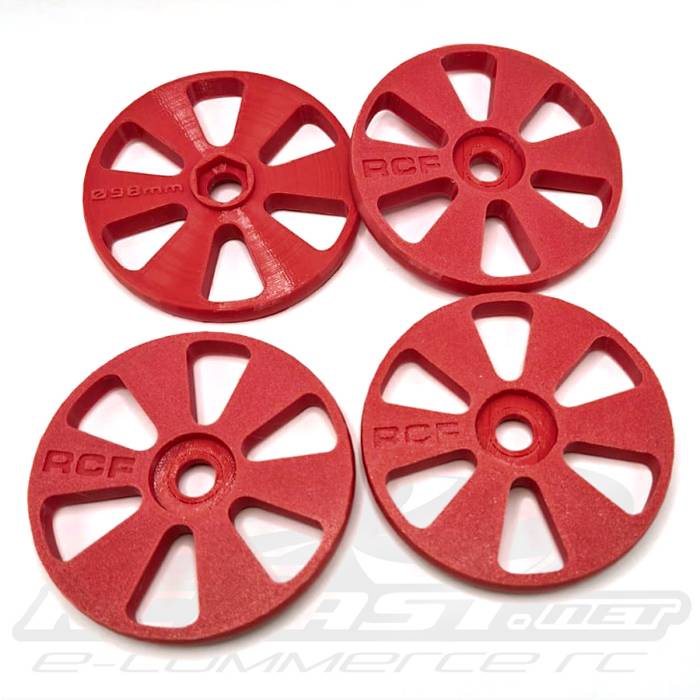 Roda Plástica 3d 98mm p/ Setup Gt 1/8