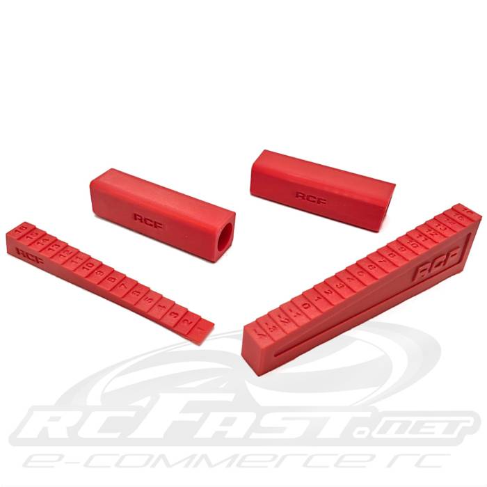 Régua Setup 3D Downstop / Altura + Bloco 25mm 1/8 GT