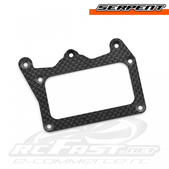 Placa Carbono Suspensão Traseira Serpent F110