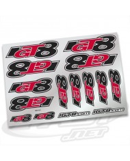 Adesivo Recortado Team Rcfast