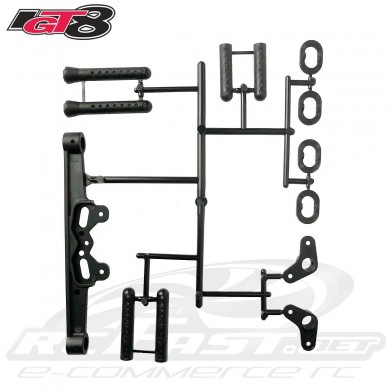 Postes e Montante de Bolha Traseiro IGT8