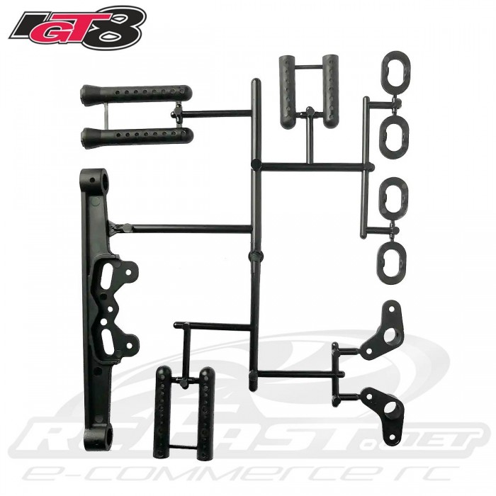 Postes e Montante de Bolha Traseiro IGT8