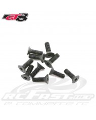 Parafuso Allen M4x10mm Cabeça Chata IGT8