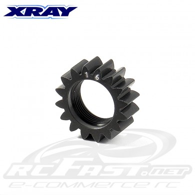 Pinhão 16T Alum. - 1ª marcha GTX8