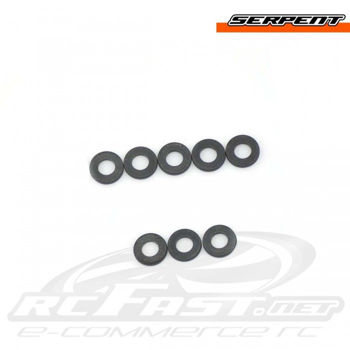 Espaçadores Vedação Amortecedor Serpent 747 / S411 / 977